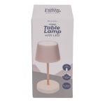 OOTB Rosafarbene Tisch-Lampe mit LED 4029811491117