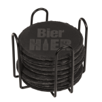 OOTB Schiefer-Untersetzer mit Laserdruck