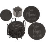 OOTB Schiefer-Untersetzer mit Laserdruck