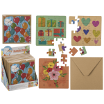 OOTB Quadratische Geschenkkarte Puzzle Geburtstag
