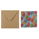 OOTB Quadratische Geschenkkarte Puzzle Geburtstag