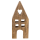 OOTB Deko-Holz-Haus 9 x 4 x 20 cm