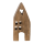 OOTB Deko-Holz-Haus 7 x 4 x 15 cm