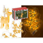 OOTB 3D-LED-LichterketteMetallic Deers