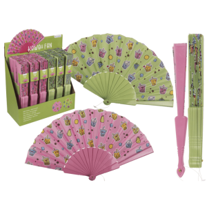 OOTB Fächer Bubble Tea 23 x 40 cm aus Kunststoff