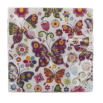 OOTB Papier-Servietten Bunte Schmetterlinge