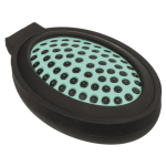 OOTB Faltbarer Taschenspiegel mit Haarbürste