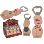 OOTB Metall-Flaschenöffner mit Magnet Kiss my Ass