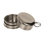 OOTB Metall-Schlüsselanhänger Faltbares Schnapsglas