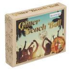 OOTB Aufblasbarer Glitter-Strandball 35 cm