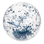 OOTB Aufblasbarer Glitter-Strandball 35 cm
