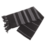 OOTB Weiß/schwarzes Fouta-Hamamtuch