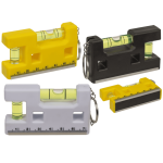 OOTB Metall-Schlüsselanhänger Wasserwaage und