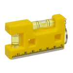 OOTB Metall-Schlüsselanhänger Wasserwaage und