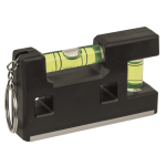 OOTB Metall-Schlüsselanhänger Wasserwaage und