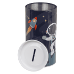 OOTB Metall-Spardose Weltraum.