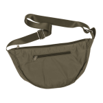 OOTB Halbrunde Schultertasche mit Reisverschluss