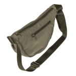 OOTB Halbrunde Schultertasche mit Reisverschluss