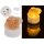 OOTB Salzkristall mit LED-Teelicht 4 x 2 cm
