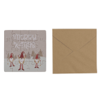 OOTB Quadratische Geschenkkarte Puzzle X-Mas