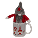 OOTB Geschenkset Gnome Becher und Wichtel 8 x 9 cm