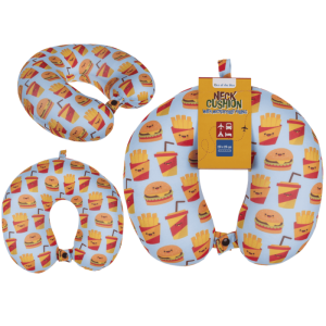 OOTB Nackenkissen mit Micropellet-Füllung Fast Food