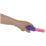 Straßen-Malkreide, Mamorfarben, 10,5 x 2,5 cm, Kreidehalter, 3er Set