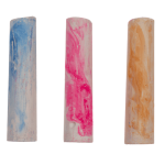 Straßen-Malkreide, Mamorfarben, 10,5 x 2,5 cm, 7er Set