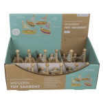 OOTB Holz-Spielzeugboot 115 x 55 cm