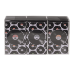 OOTB Rechteckige Metall-Dose Coffee Tea & Sugar