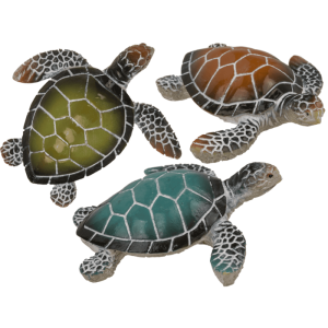 OOTB Polyresin-Dekofigur Schildkröte 8 x 25 cm