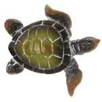 OOTB Polyresin-Dekofigur Schildkröte 55  x 2 cm