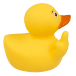 OOTB Mittelfinger Quietsche-Ente 8 cm