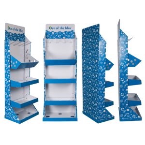 OOTB Bodendisplay-set Maße (montiert) 1800x600x400mm