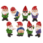 OOTB Unanständige Zwerge aus Polyresin 45 x 7 cm