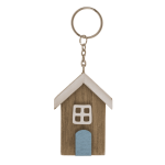 OOTB Metall-Schlüsselanhänger Holzstrandhaus