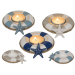 OOTB Teelichthalter Schwimmring mit Seestern