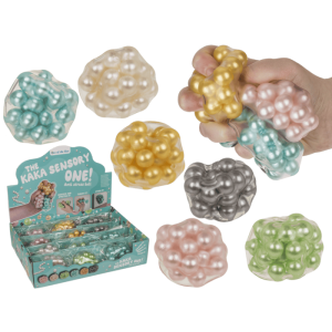 Sensorischer KAKA Quetsch- & Wandball 7 x 6,5 x 4 cm 6-farbig sortiert