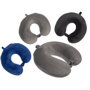 OOTB Rundes Nackenkissen aus Memory Foam 30 x 30 cm