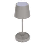 OOTB Graue Tisch-Lampe mit LED