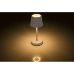 OOTB Graue Tisch-Lampe mit LED