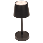 OOTB Schwarze Tisch-Lampe mit LED