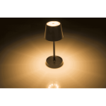OOTB Schwarze Tisch-Lampe mit LED