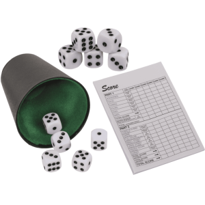 OOTB Würfel-Set 5 Würfel 1 Würfelbecher