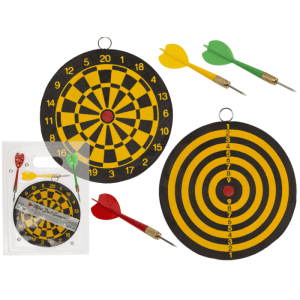 OOTB Mini-Dartspiel mit 3 Darts D: 15 cm