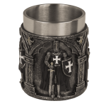 OOTB Bierkrug Ritter mit Edelstahleinsatz