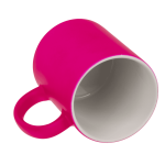 OOTB Becher Neon Pink aus Steingut 9 x 85 cm