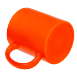 OOTB Becher Neon Orange aus Steingut 9 x 85 cm