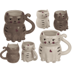 OOTB Becher Kätzchen aus Steingut 13 x 11 cm