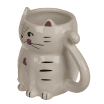 OOTB Becher Kätzchen aus Steingut 13 x 11 cm